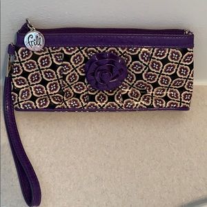Vera Bradley Frill Wristlet